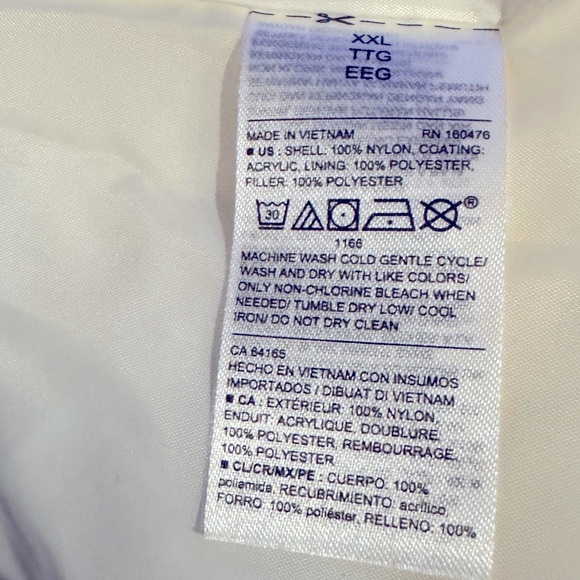 Old Navy Cream Puffer Vest Quilted Sleeveless Size XXL - Picture 7 of 9